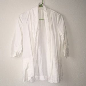 Bar lll white formal jacket
